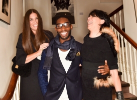 People & Parties - Elizabeth Saltzman, Tinie Tempah, Charlotte Stockdale