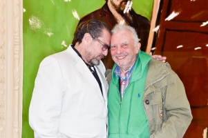 People & Parties - Julian Schnabel and David Bailey