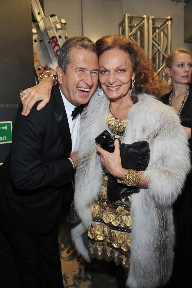 People & Parties - Mario Testino and Diane von Furstenberg