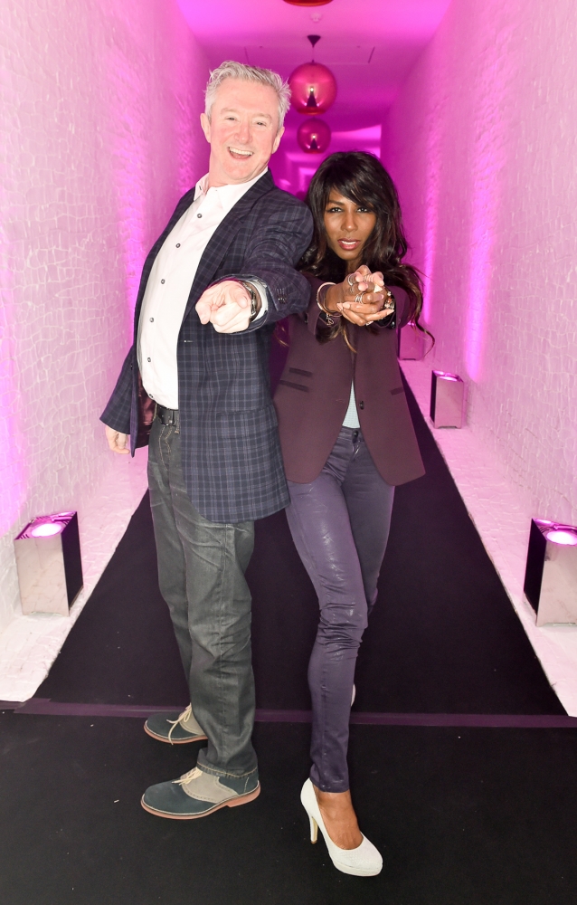 People & Parties - Louis Walsh and Sinitta