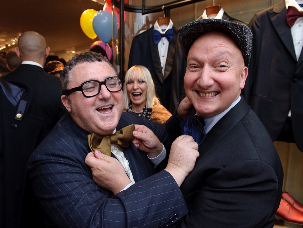 People & Parties - Alber Elbaz and Stephen Jones 