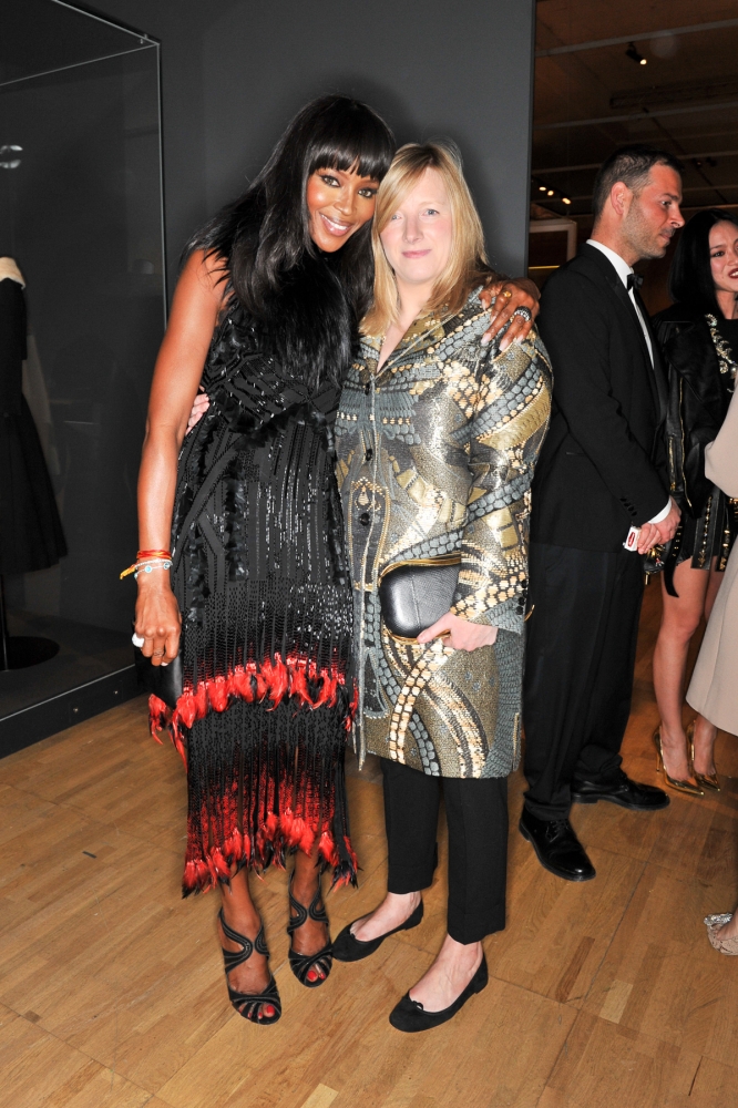 People & Parties - Naomi Campbell and Sarah Burton